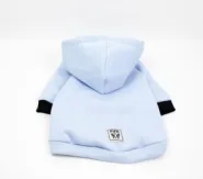Худи French Blue для французких бульдогов голубой