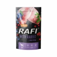 Пауч Dolina Noteci Rafi паштет для собак (кролик/чорниця/журавлина), 500 г