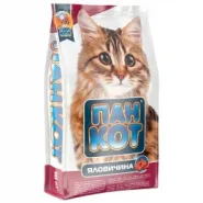 Пан Кот Говядина Сухой корм для котов с говядиной, 10 кг