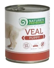 Корм Nature's Protection Puppy Veal Влажный для щенков с телятиной 400 гр.