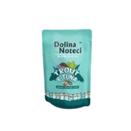 Вологий корм для котів Dolina Noteci Premium Superfood з фореллю та тунцем, 85 г (пауч)