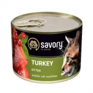 SAVORY Влажный корм для котят с индейкой