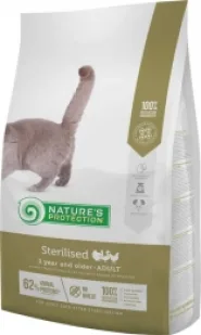 Корм Nature's Protection Sterilised Junior Poultry для стерилизованных котят с мясом курицы 2 кг.