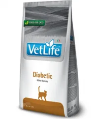 Сухий корм Farmina Vet Life Diabetic для котів при цукровому діабеті, 400 г