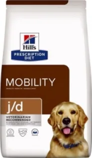Hill's (Хиллс) Prescription Diet j/d Mobility (Joint Care) Лечебный корм для собак при заболеваниях суставов с курицей