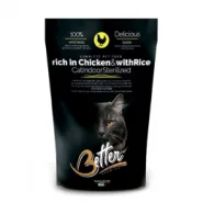 Better Adult Cat Indoor&Sterilised Chicken&Rice Сухий корм для стерилізованих котів із куркою, 800 г