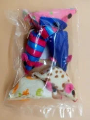 Игрушка для кошек Мышь цветная хлопковая