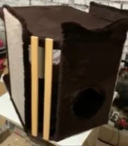 Дряпка для кошки Мега джутовая ковролин 60*60*70см