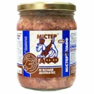 Мистер Гаф консервы для собак с мясом телятены 500г
