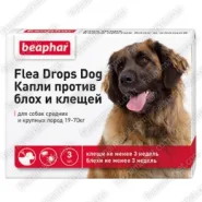 Flea drops Beaphar капли против блох и клещей для собак