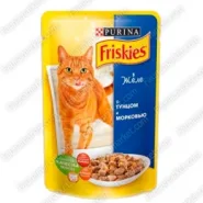 Friskies для кішок вологий корм тунець з морквою в желе