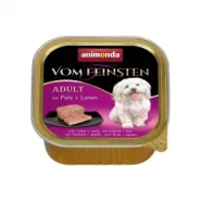 Animonda Vom Feinsten Classic mit Pute and Lamm вологий корм для собак з індичкою і ягням