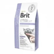 Brit GF Veterinary Diet Cat Gastrointestinal Беззерновий корм для котів у разі гострого та хронічного гастроентериту з оселедцем і горохом