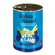 Dolina Noteci Superfood консерви для собак теля і ягня