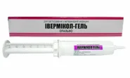 Ивермикол-гель лошадиный шприц 30мл (ивермектин), Фарматон