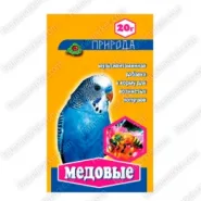 Витамины Медовые для волнистых попугаев