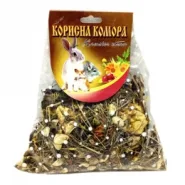 Корисна комора HAMSTER MENU для грызунов овощи, фрукты, травы, семечки, шиповник 300г