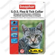 Beaphar S.O.S. ошейник от блох и клещей для кошек