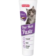 Паста Duo Malt Paste для выведения шерсти для кошек, Beaphar