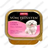 Animonda Vom Feinsten Pute + Schinken вологий корм для дорослих собак з індичкою і шинкою 150г