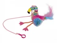Plüschflamingo mit Spiralband фламинго плюш Нобби 66940