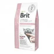 Brit GF Veterinary Diet Cat Hypoallergenic Беззерновий корм для кішок з лососем і горохом