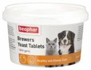 Витамины Beafar Brewers Yeast Бреверс для собак Дрожжи с чесноком 250 тб.