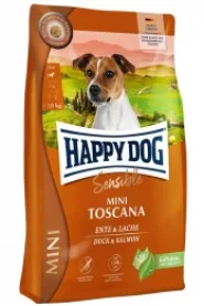 Happy Dog Sensible Mini Toscana Сухой корм для собак малых пород с уткой и лососем, 800 г