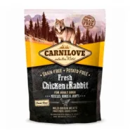Carnilove Fresh Chicken&Rabbit for Adult Dog Беззерновий корм для собак із куркою та кроликом, 1,5 кг