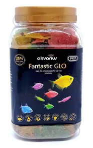 Хлопья Fantastic GLO-fish, Аквариус, банка 80г 0