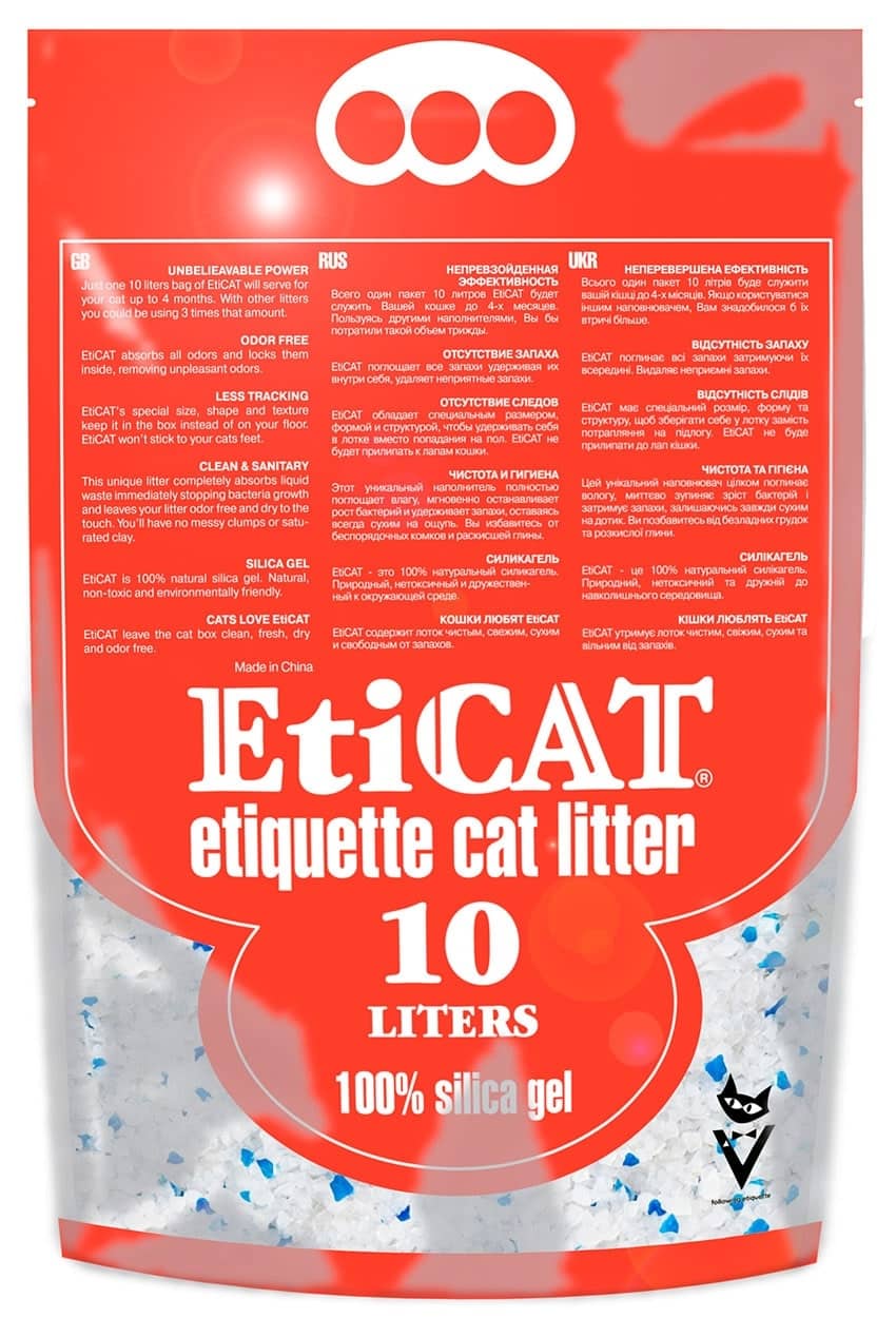 Etiсat наповнювач для котів  - Наповнювач для котячого туалету