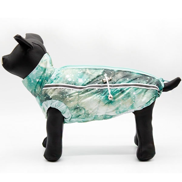 Набор Водолей  жилет силикон + комбинезон велсофт (мальчик)  -  Зимняя одежда для собак 