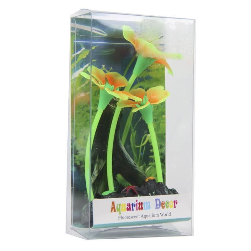 Растения искуственные для аквариума 13 см CL067  -  Искусственные растения для аквариума 