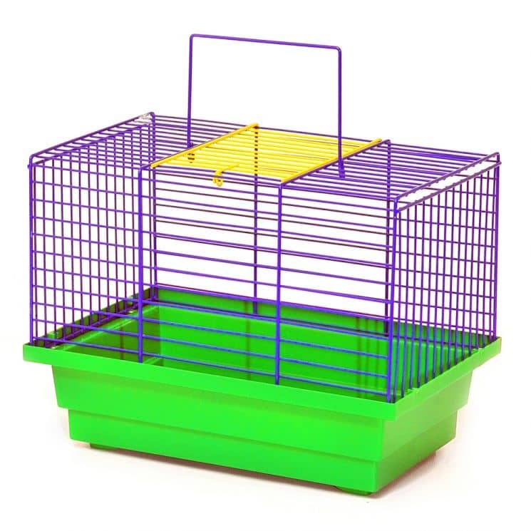 Клетка для птиц Пташка  -  Клетки для попугаев -   Покрытие: Цинк  