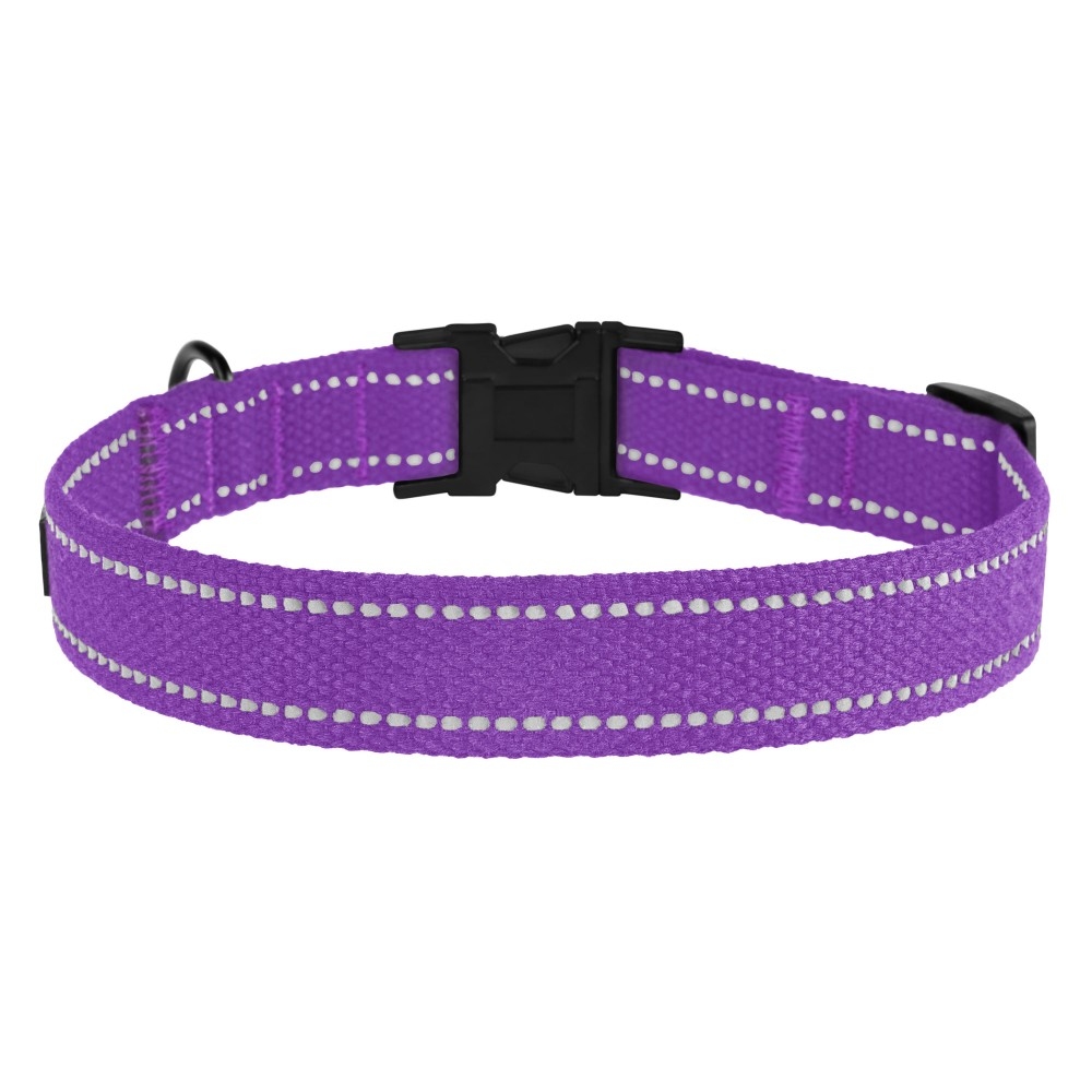 Ошейник для собак металл фиолетовый 46/1509Б/Т  - Ошейник для собак