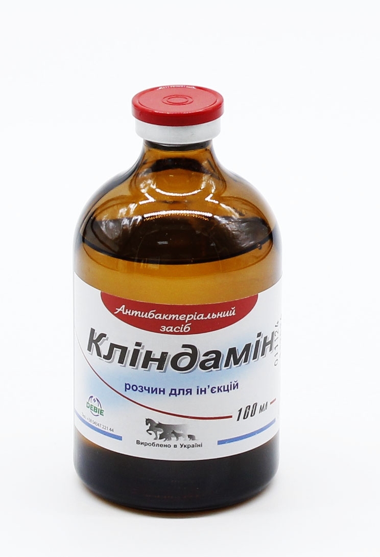 Кліндамін антибіотик ін'єкц. Кліндаміцин, Девіє 20% 100 мл.  - Similar products