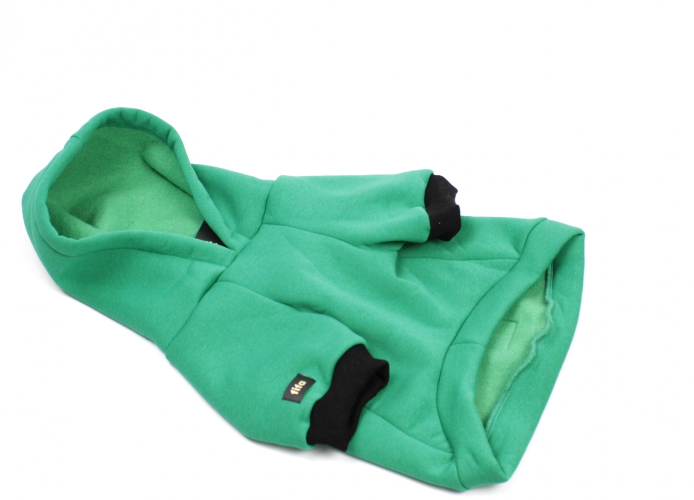 Худі French Green для французьких бульдогів зелений  -  Собаки -    