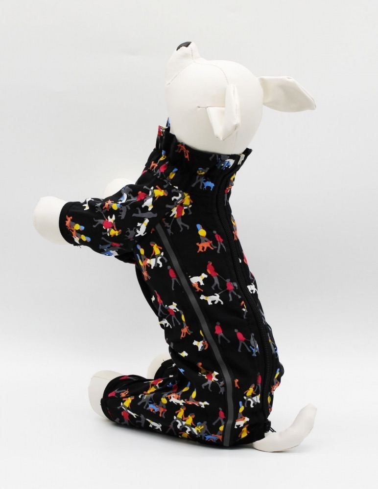 Пыльник Вселенная штапель (мальчик)  -  Летняя одежда для собак 
