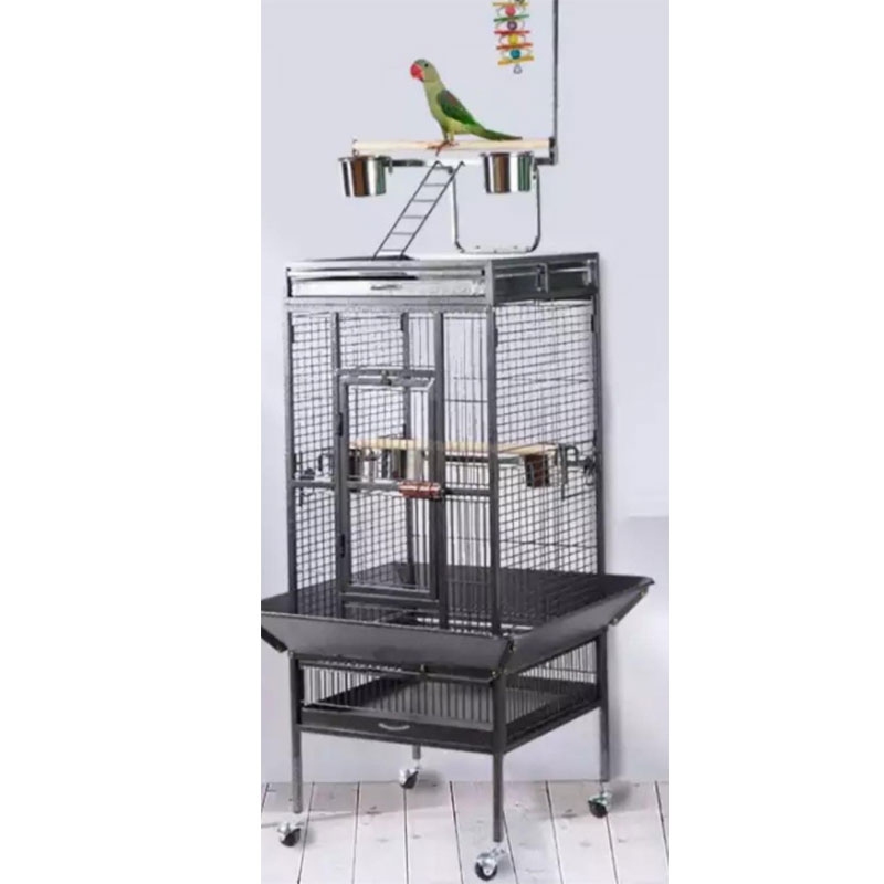 Вольер для птиц на колесах 80х76х172 см  - Клетки для попугаев и птиц