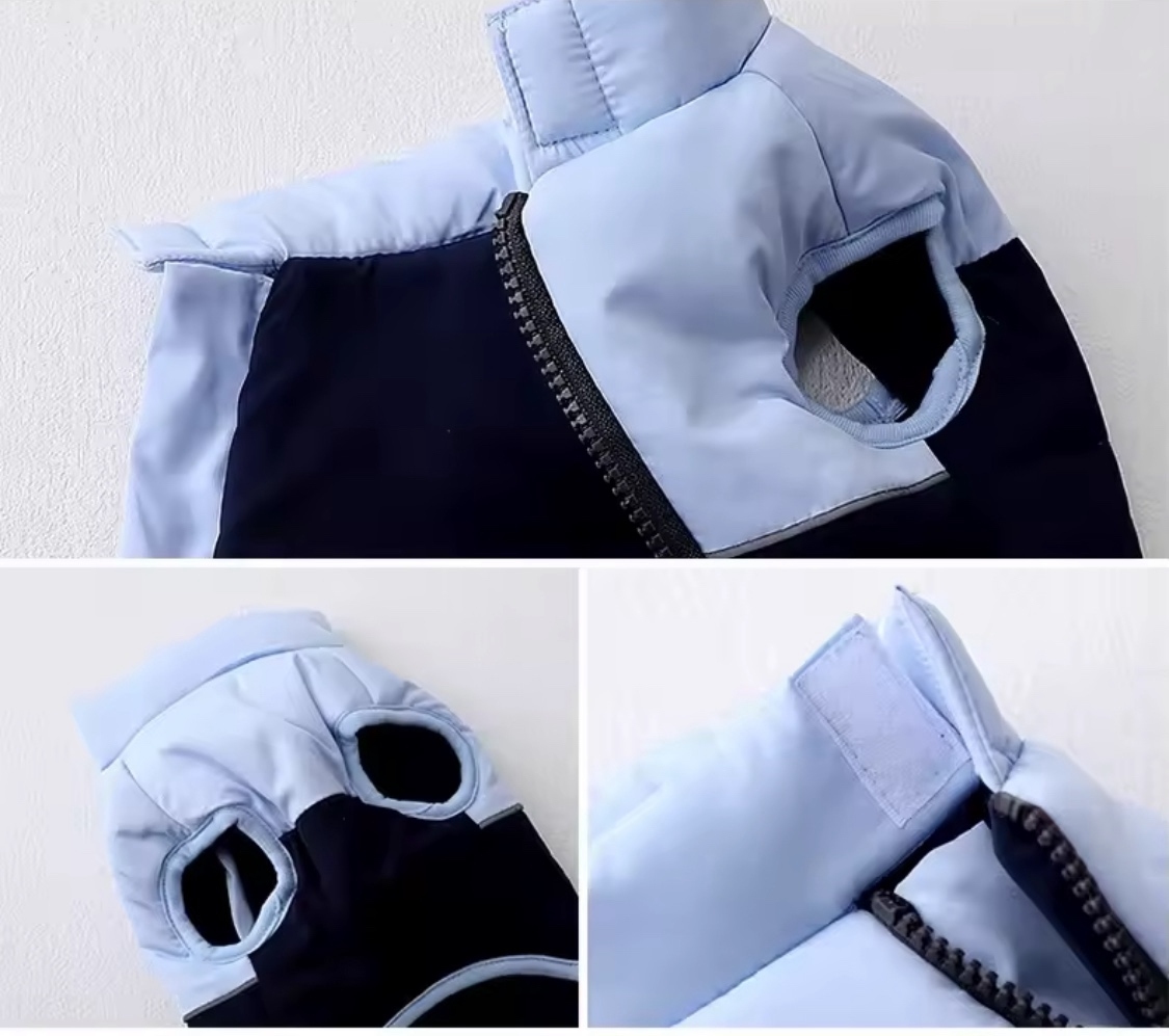 Жилет Dadagou на молнии голубой XL  - Similar products