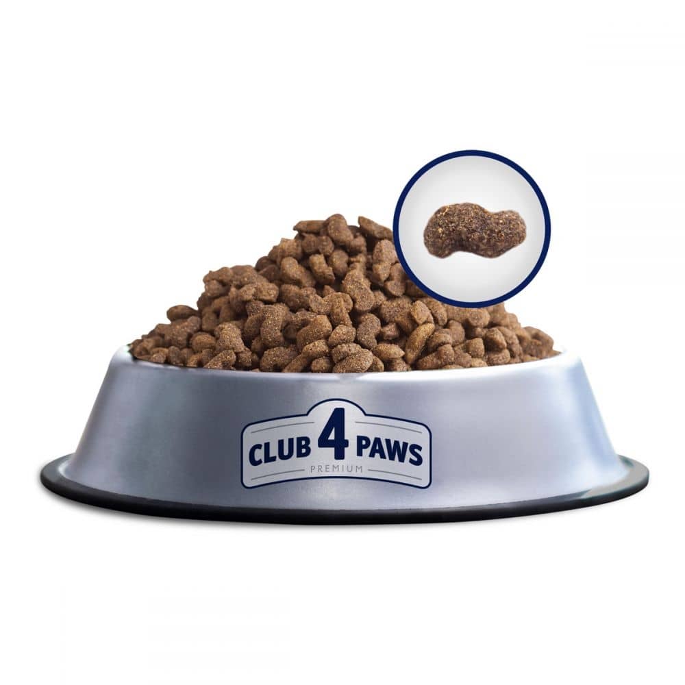 Club 4 paws (Клуб 4 лапи) PREMIUM для собак дрібних порід з ягням і рисом  -  Сухий корм для собак -   Інгредієнт Ягня  