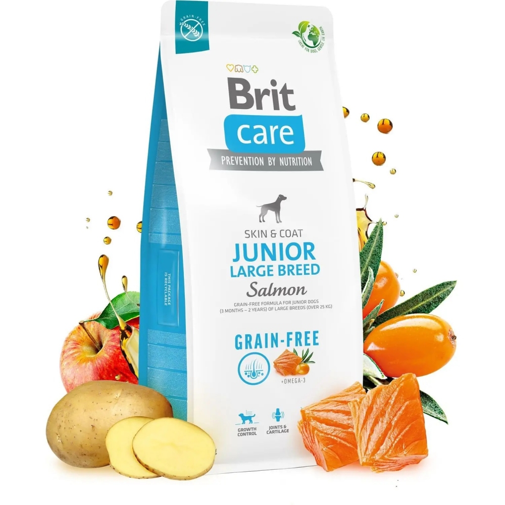 Brit Dog Grain-free Junior Large Breed Сухий корм для молодих собак великих порід  - Similar products