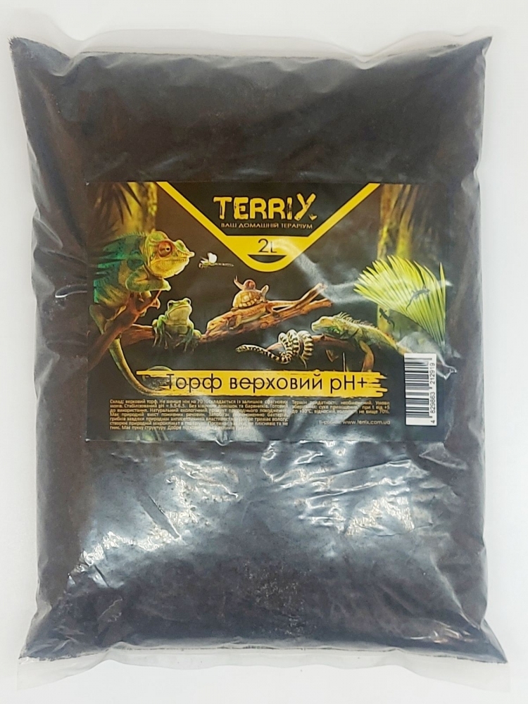 Торф TerriX  верховой для ахатин +ph 2 л.  - Similar products