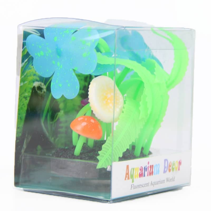Рослини штучні для акваріума квіти CL0080  -  Штучні рослини для акваріума 