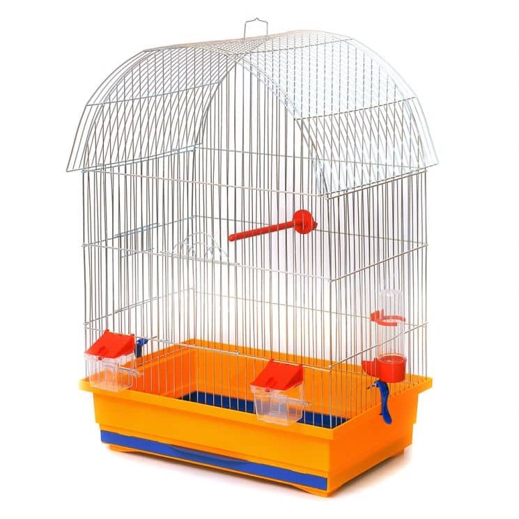 Клетка для птиц Виола  -  Клетки для попугаев -   Покрытие: Эмаль  