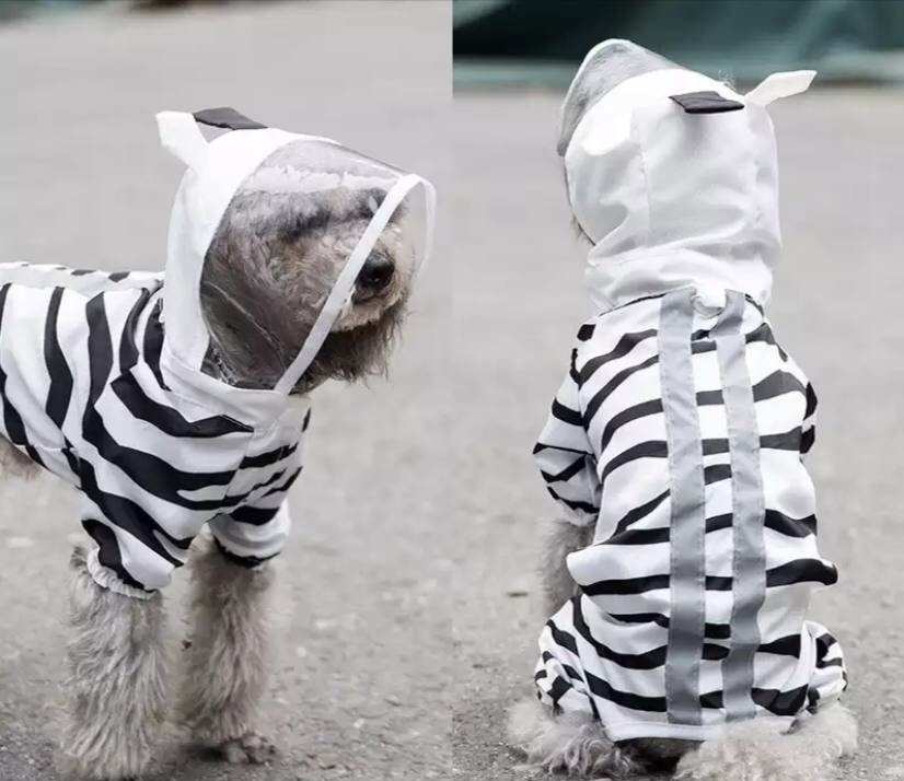 Дождевик Зебра прозрачный капюшон с ушками  - Similar products