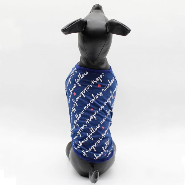 Футболка Флокс трикотаж (хлопчик)  -  Одяг для собак -   Матеріал Трикотаж  