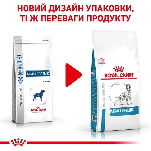 Royal Canin Hypoallergenic Puppy корм для щенков при пищевой аллергии 1,5 кг  -  Сухой корм для щенков 