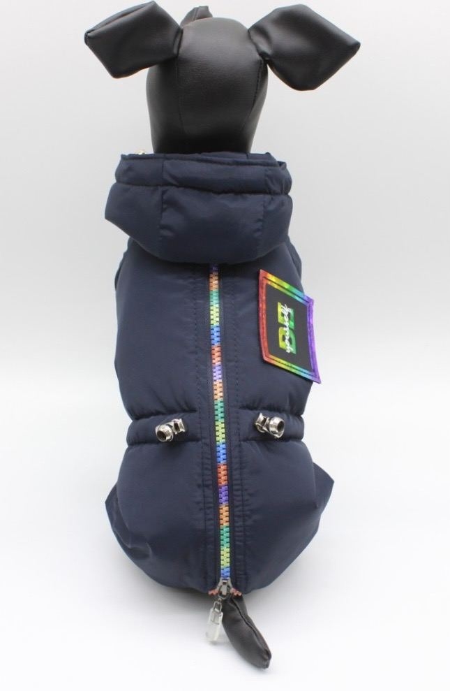 Комбинезон Бинго на силиконе (мальчик)  -  Зимняя одежда для собак 