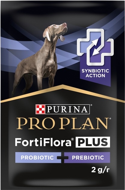 АКЦІЯ Purina Pro Plan FortiFlora Plus пробіотик для дорослих собак та цуценят для підтримки міклофлори кишечника 30x2 г  - Similar products